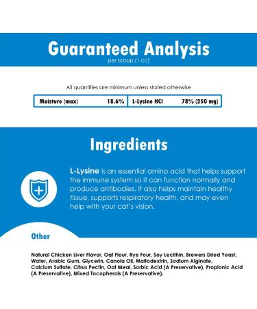 Pet Health Solutions L-Lysine Soft Chews for Cats (60 Soft Chews) Supports Immune Respiratory and Eye Health. Eases Sneezing Runny Nose and Watery Eyes. Salmon Flavor - (6 Pack) - Buy Online on GoSupps.com