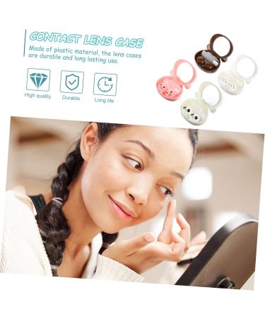 Healeved 8 STK Contact Lens Travel Set - Organizer Case Care Container Tweezers & Bracket | Perfect for Eye Lens Storage - Buy Online on GoSupps.com