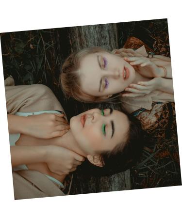 ABOOFAN 25 Pairs Fake Eyelashes Party False Eyelashes Synthetic False Eyelashes Colorful False Eyelashes Cosplay Eyelashes Makeup False Eyelash Imitation Halloween Miss Accessories - Buy Online on GoSupps.com