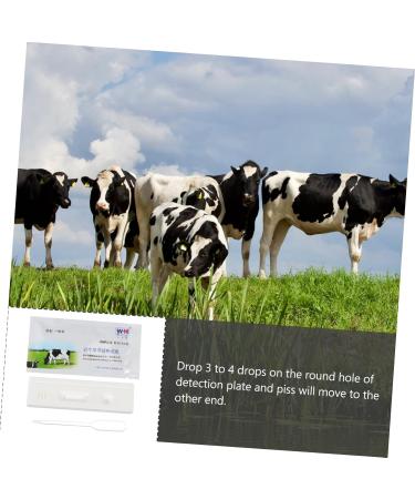 Magiclulu 3-Piece Cattle Pregnancy Test Strips - High Precision Detection Tool for Pregnancy Recognition - Fast & Accurate Testing for Cows - Buy Online on GoSupps.com