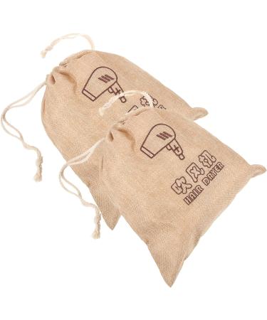 Beavorty 8 Pcs Hair Dryer Bags Drawstring Travel Pouch Hair Dryer Storage Organizer Wine Bag Cloth Shoe - Buy Online on GoSupps.com