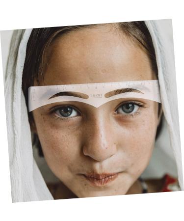 FRCOLOR 250 Pcs Disposable Makeup Tools Eyebrow Powder Eyebrow Measuring Tool Eyebrow Stickers Plotter Major - Buy Online on GoSupps.com