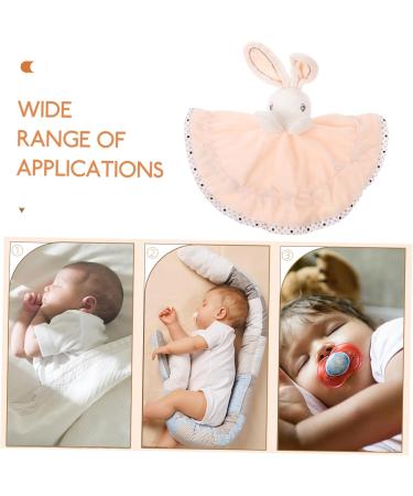 PRETYZOOM Towel Soothing Toy - Calming Teething Doll for Babies & Toddlers - Soft Pink Sleep Aid - Buy Online on GoSupps.com