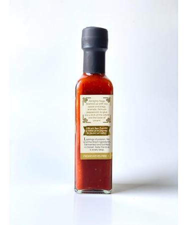 Weymouth 51 Sichuan Naga Vegan Femented Super Hot Chilli Sauce - No Added Sugar or Preservatives Finest UK Hot Sauce 220ml - Buy Online on GoSupps.com