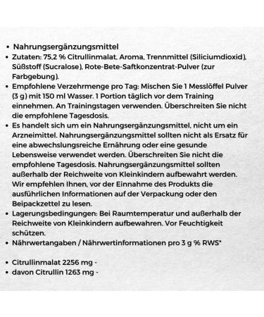 6PAK Nutrition Citrulline Pre-Workout Conditioner - Boost Muscle Performance - 200g Grapefruit Powder - International Shipping Available - Buy Online on GoSupps.com