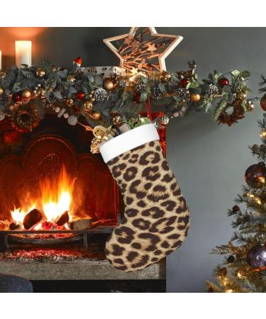 Ffexs Parrot Christmas Socks - Velvet Leopard Print One Size - Perfect for New Year Celebrations | Shop Internationally! - Buy Online on GoSupps.com