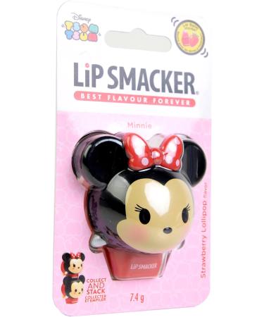 Lip Smacker - Tsum Tsum Collection - Minnie Mouse Lip Balm - Strawberry Flavor - Original Gift for your Friends - Individual Packaging - Buy Online on GoSupps.com