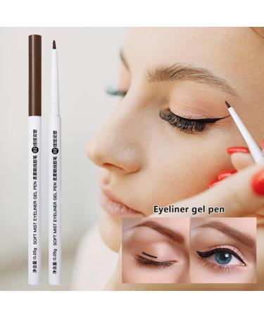 Smudge-Proof Eyeliner Pencil Longwearing Eye Pencil Ultra Fine Waterproof Liner Long Lasting Sweatproof Eye Liner Pencil For Different Makeup Rowces #02 Knead Clay Sculpture - Buy Online on GoSupps.com