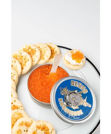 Trout eggs France 250 g - Refrigerated delivery - CAVIAR AMBASSADE - Buy Online on GoSupps.com