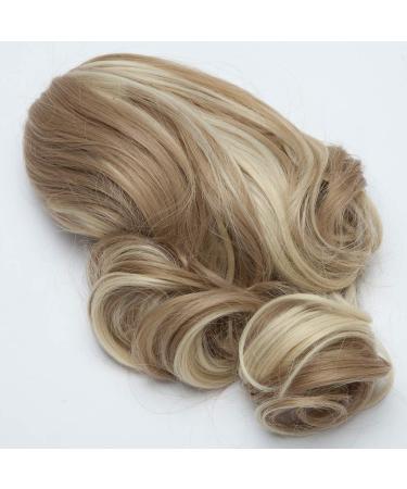 Sego Ponytail Extension - Voluminous Wavy Hair Piece in Sandy Blonde & Blond Bleach (110g 30cm) - Realistic Braid Hair Extensions for Ultimate Style - Buy Online on GoSupps.com