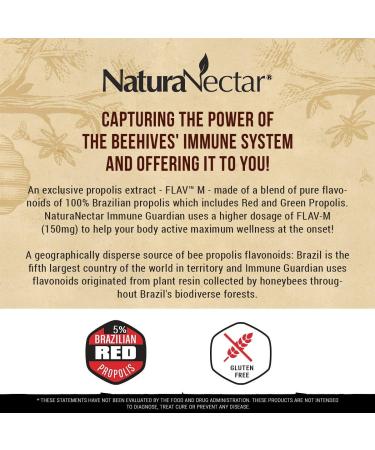 NaturaNectar Immune Guardian - Natural Immune Support Supplement - 30 Count - Buy Online on GoSupps.com