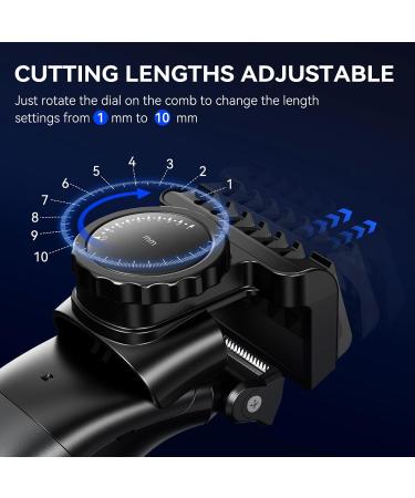 2 in 1 Electric Body Hair Trimmer MAXGROOM Men's Pubic Groin & Ball Hair Trimmer with LCD Display Waterproof Wet& Dry Razor for Men with 2 Different Trimming Heads & Adjustable Guide Comb (Black) - Buy Online on GoSupps.com