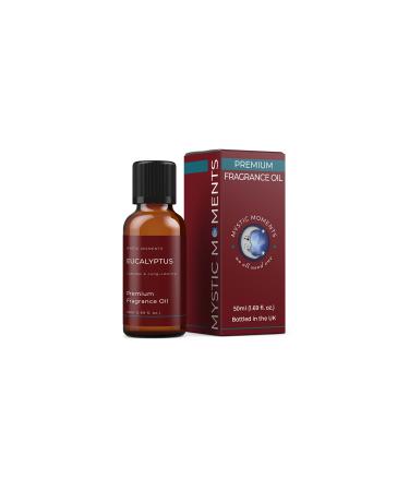 Mystic Moments | Eucalyptus Fragrance Oil - 50ml - Perfect for Soaps Candles Bath Bombs Oil Burners Diffusers and Skin & Hair Care Items Eucalyptus 50ml