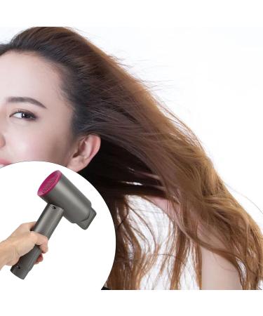 Cordless Hair Dryer Gray Slim Nozzle Hot and Cold Air Buttons 3 Levels Airflow Hair Dryer Rechargeable Detachable Air Outlet Low Noise Outdoor RV Use US Plug - Buy Online on GoSupps.com
