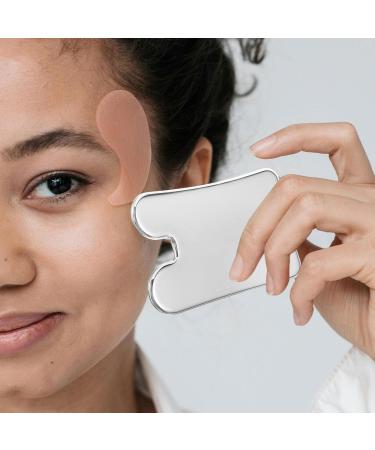Minkissy Gua Sha Facial Tool - Stainless Steel Massage Board for Skin Care | Body Eyes & Neck Relief - Buy Online on GoSupps.com