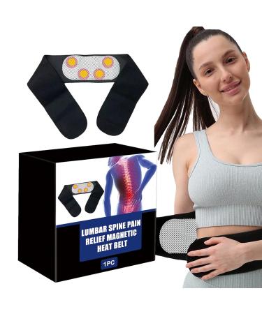 Magnetic Lumbar Support & Self-Warming Waist Belt - Ideal for Gym Employees & Adults | Comfort & Pain Relief - Buy Online on GoSupps.com