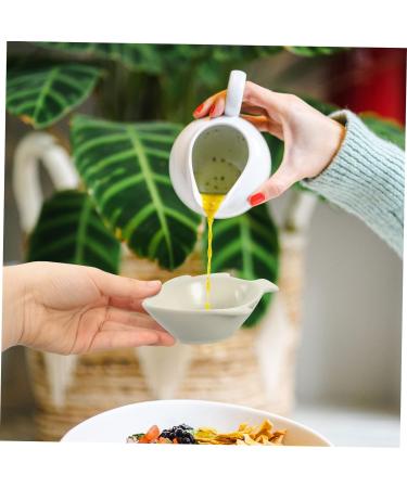 HOMSFOU 24 Pcs Fish Shaped Ceramic Dish Sauce Cups Pinch Prep Bowls Dip Dishes Soy Sauce Plates Soy Sauce Dishes Side Dish Bowls Ceramic Dip Bowls Sauce Bowl Japan Household re-usable - Buy Online on GoSupps.com