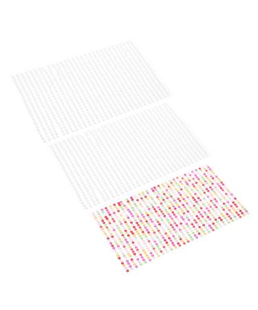 Healeved 3 Sheets Eye Pearl Sticker Pearl Stickers Face Stickers Face Gems Pearls for Makeup Eye Stickers Face Pearls Makeup Pearls for Eyes Face Jewel Stickers Face Jewels