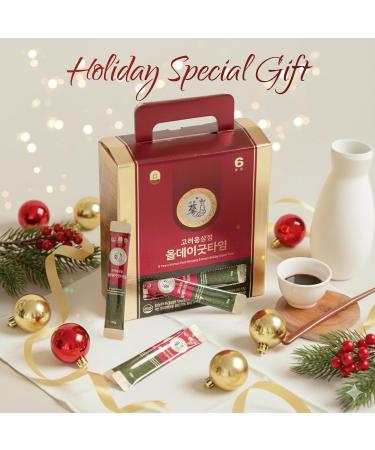 PNBG Red Ginseng Immune Shot - 6 Year Korean Ginseng - Caffeine Free HACCP 100 Sticks - Buy Online on GoSupps.com