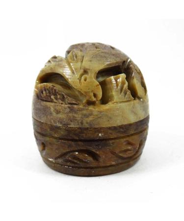 Natural Kamasutra Solid Perfume Body Musk In Stone Jar 8 Gms - Buy Online on GoSupps.com