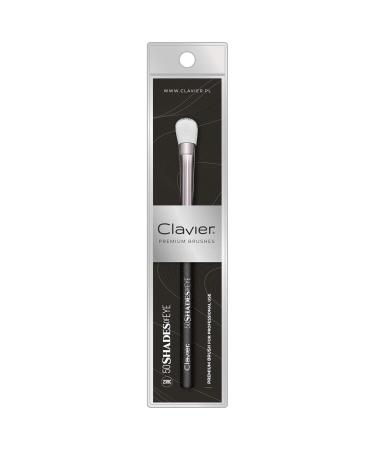 50 Shades of Eye Precision Clavier Brush - Perfect for Eyelash Wreath & Eyeshadow Application | 16g 163mm Long Wooden Handle - Buy Online on GoSupps.com