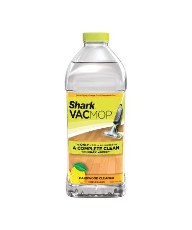 Shark VACMOP Hardwood Cleaner Refill 2 Liter Bottle, 2 Liters, Citrus Clean Scent VCW60, 2 Liters