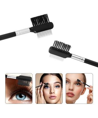 Lurrose 3Pcs Eyebrow Brush Set - Dual Eyelash Comb & Eye Shadow Brush for Perfect Brows & Lashes - International Shipping Available - Buy Online on GoSupps.com