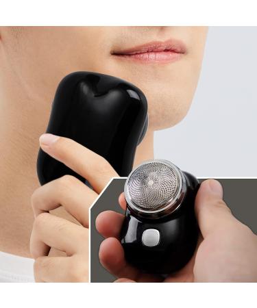 Powerful Storm Shaver for Men - USB Rechargeable Mini Portable Electric Shaver | Ideal Christmas Gift (Black - Buy Online on GoSupps.com