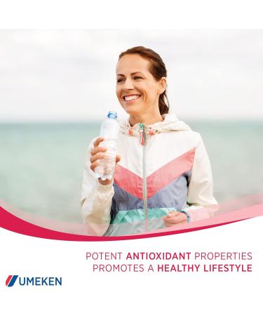 Umeken Pomegranate Extract Zakuro Balls - 360 Pieces (2 Month Supply) Pack of 1 Bottle Chewable Supplement with Natural Vitamins Minerals Citric Acids and Tannins - Buy Online on GoSupps.com