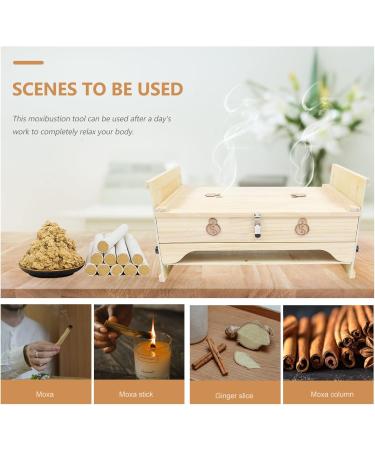 Buy Moxa Rolling Box & Massage Device - Adjustable Moxibustion Tools for Pain Relief | International Shipping - Buy Online on GoSupps.com