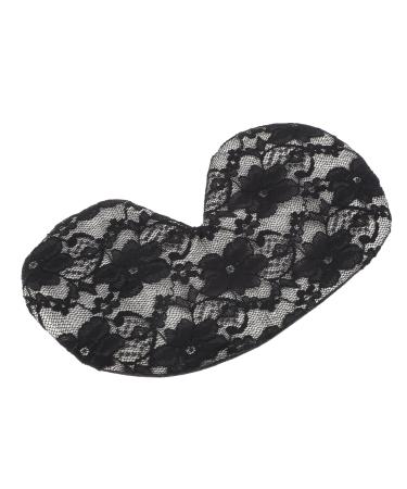 Mikinona Lace Flower Eye Mask Eyeshadow Travel Sleepy Eyes Face Mask Polyester 22x9x0.8cm Black