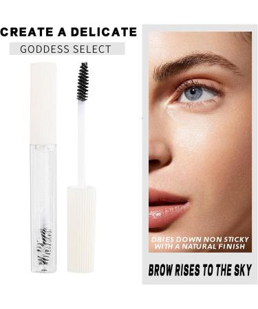 Clear Eyebrow Setting Gel - 3.5ml Eyebrow Setting Gel | Clear Eyebrow Brow Glue Creates Laminated Brows Gel Clean Brow Enhancer Gel Wax Clear Brow & Lash Mascara For Home Beauty Saloon - Buy Online on GoSupps.com