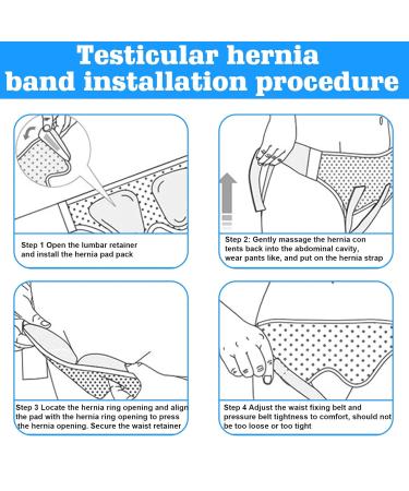 Nizirioo Adjustable Inguinal Hernia Belt for Adults - Pain Relief with Removable Compression Pads (Black Large) - Buy Online on GoSupps.com