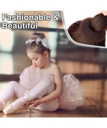 31pcs Donut Hair Bun Maker Set | Perfect Hairstyling Aid for Kids & Women | Brown Hair Knot Accessories - Buy Online on GoSupps.com