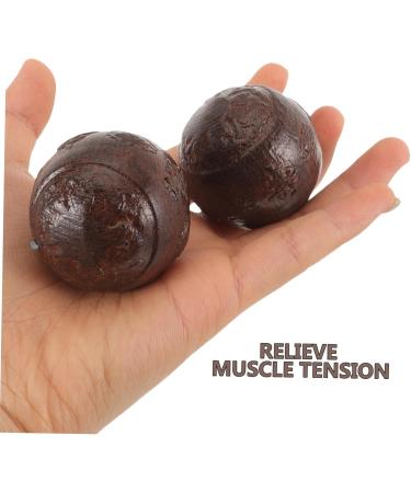 Buy Besportble Wooden Fascia Rolls & Massage Balls | Hand & Foot Massager for Pain Relief & Relaxation - International Shipping Available - Buy Online on GoSupps.com