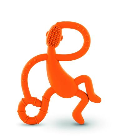 Matchstick Monkey Dancing Monkey Teether - Orange Teething Toy for Babies - Soothes Gums with Varied Textures - Dishwasher and Fridge Safe - Buy Online on GoSupps.com