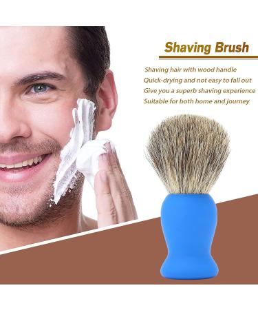 Premium Beard Razor Brush | Easy-to-Use Shaving Brush for Home & Travel | Perfect for Grooming & Studio - Buy Online on GoSupps.com