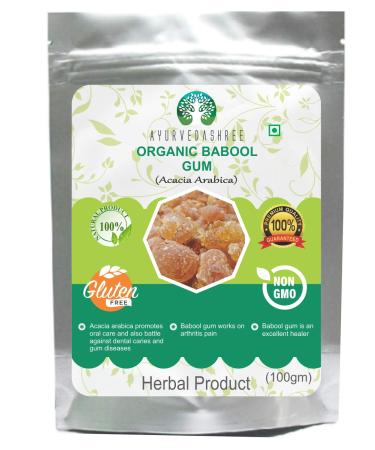 Organic Babool Gum Acacia Arabica - 100gm