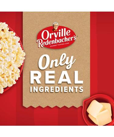 Orville Redenbacher's Movie Theater Butter Popcorn Tub - 3.9 oz | Delicious & Buttery Snack - Buy Online on GoSupps.com