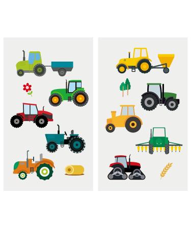24 Tractor Temporary Tattoos - Birthday Decorations & Party Favors - Buy Online on GoSupps.com