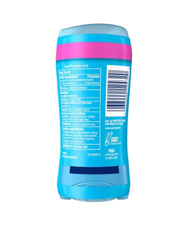 Secret Antiperspirant and Deodorant for Women 24hr Sweat & Odor Protection PH Balanced Protection Gentle on Skin Invisible Solid Powder Fresh Scent 2.6 oz (Pack of 2) - Buy Online on GoSupps.com