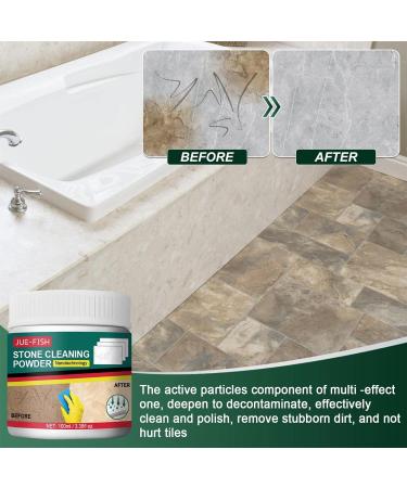 Marble Stain Remover - 4.22oz Natural Stone Shower Cleaner - Environmentally Friendly Countertop Stain Remover for Limestone Terracotta A/v - Buy Online on GoSupps.com