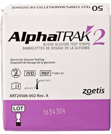 AlphaTRAK 2 Blood Glucose Test Strips - 50 Count - Buy Online on GoSupps.com
