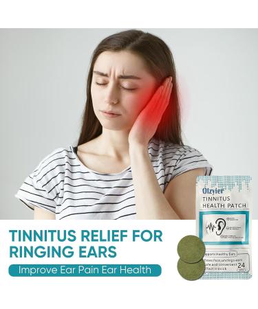 Tinnitus Relief Patches - 24 Natural Herbal Pcs for Effective Relief and Improved Ear Hearing - Buy Online on GoSupps.com