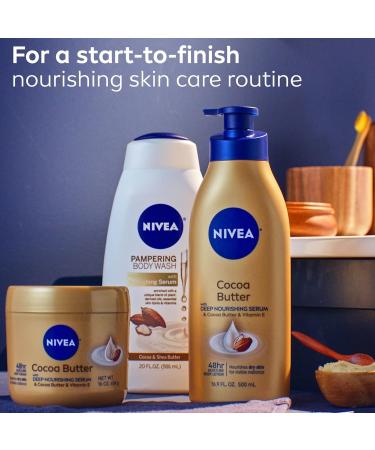 Beiersdorf AG Nivea Body Lotion nourishing cocoa for dry skin 400 ml pack of 6 - Buy Online on GoSupps.com