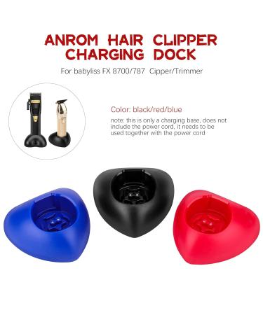 Portable Hair Clippers Charging Stand for Babyliss FX8700 & 787 - Efficient Trimmer Charger (Black) | International Shipping - Buy Online on GoSupps.com