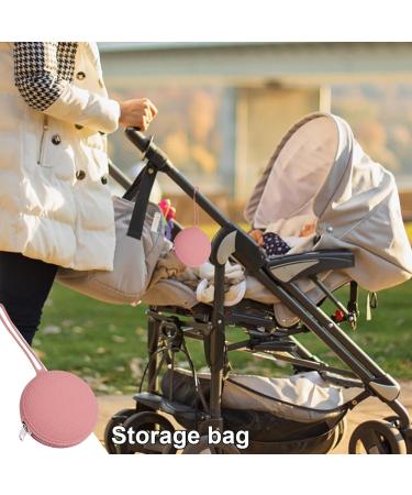 Voihamy Dark Pink Silicone Pacifier Holder & Travel Bag - Waterproof Storage for Small Objects - Buy Online on GoSupps.com