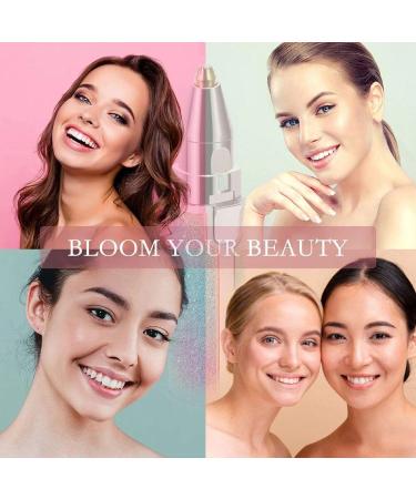 2 in 1 Facial Hair Remover for Women - Eyebrow Trimmer & Epilator | Lady Shavers for Body, Lips, Nose, and Face - Buy Online on GoSupps.com