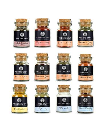 Anchor herb spices set with 12 spices: best of anchor herb 1 delicious ingredients for a variety of taste in the kitchen and on the grill meat and vegetables prepare best of AK 1 in no time