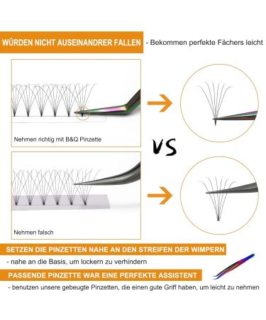 Shop 6D-C-07-9 Wimpera Fans | Soft 4D 6D 7D Volume Eyelashes | Thin 0.07/0.10mm Extensions - International Shipping Available - Buy Online on GoSupps.com